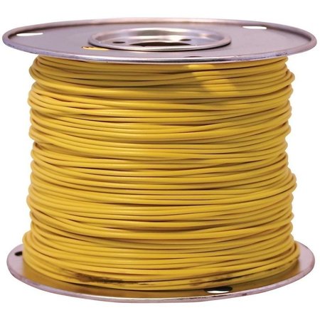 CCI Primary Wire, 16 AWG Wire, 1Conductor, 60 VDC, Copper Conductor, Yellow Sheath 55668323